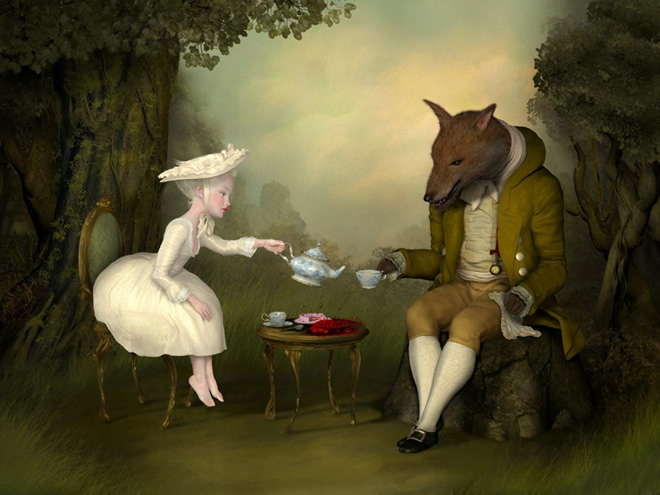 surrealism art by ray caesar